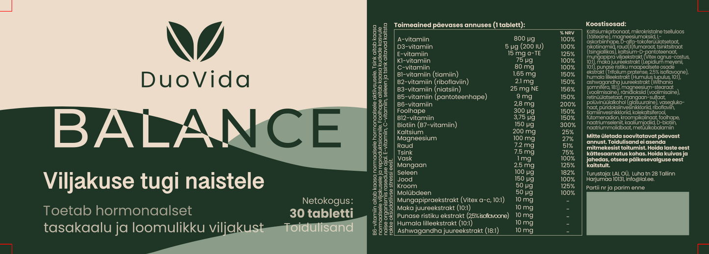 DuoVida Balance
